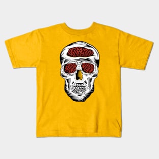 Skull maze Kids T-Shirt